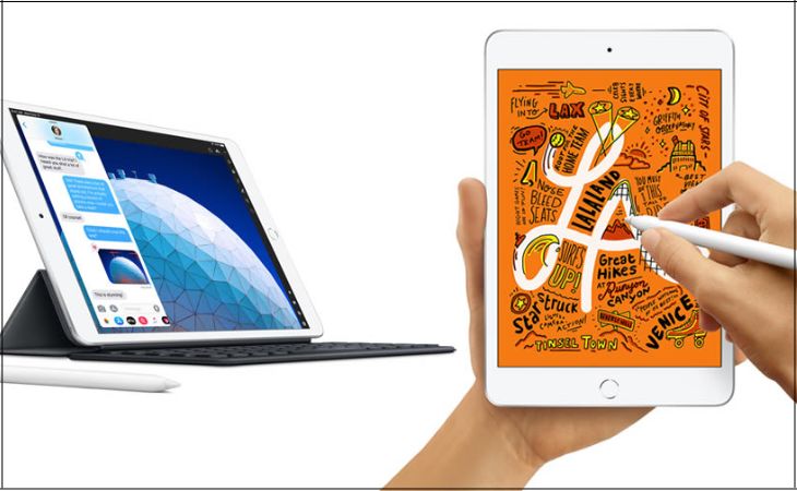 iPad Air 3 có kích thước màn hình 10.5 inch lớn hơn iPad Mini 5