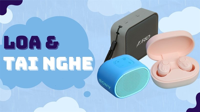 Thiết bị âm thanh chất lượng chính hãng.