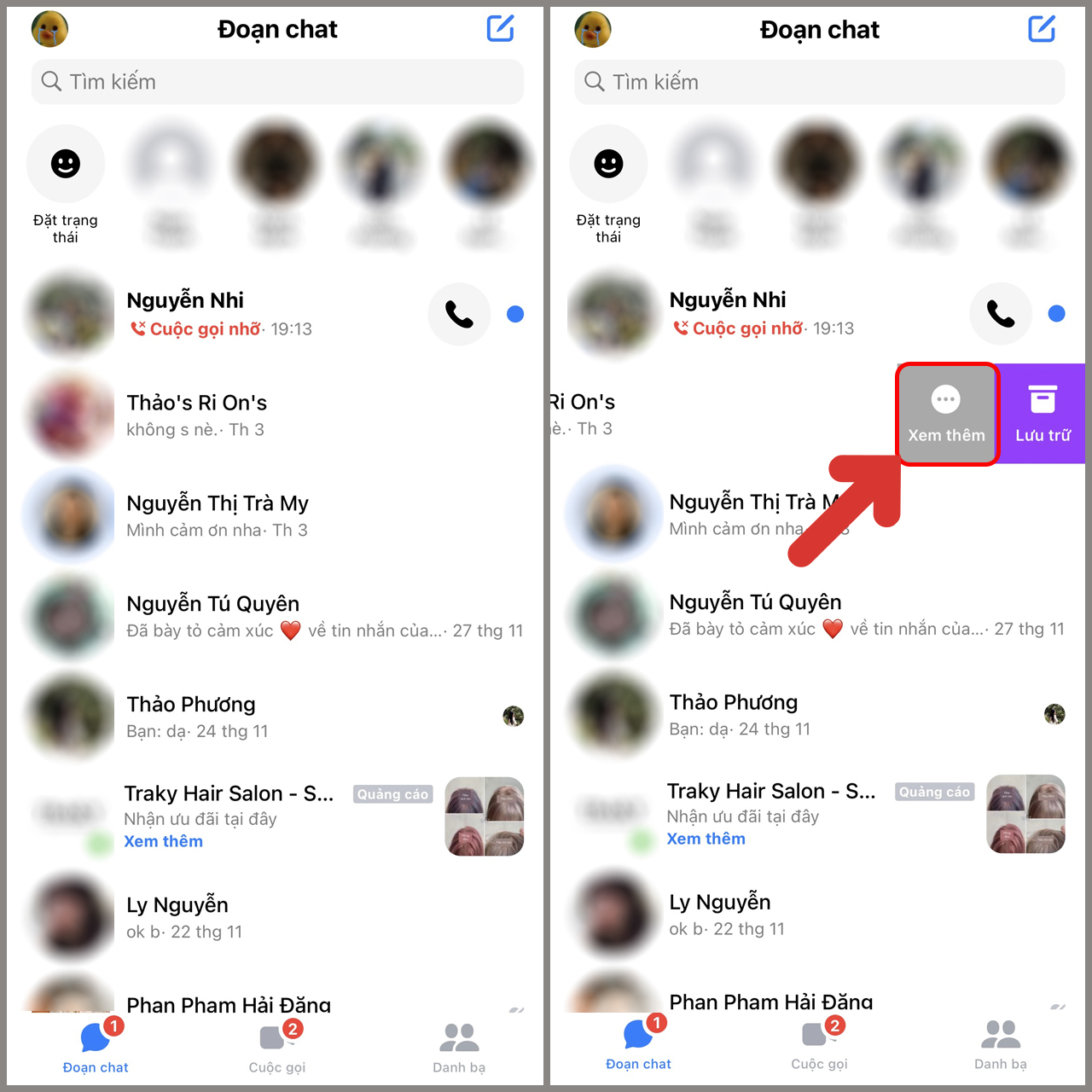 Cách xóa tin nhắn trên Messenger nhanh chóng, có thêm dung lượng trống