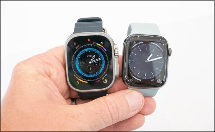 Apple Watch Ultra có kích thước mặt cực khủng 49 mm