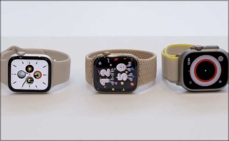 Apple Watch Ultra sử dụng hai loại dây đeo chính là dây đeo bằng vải và dây đeo silicone