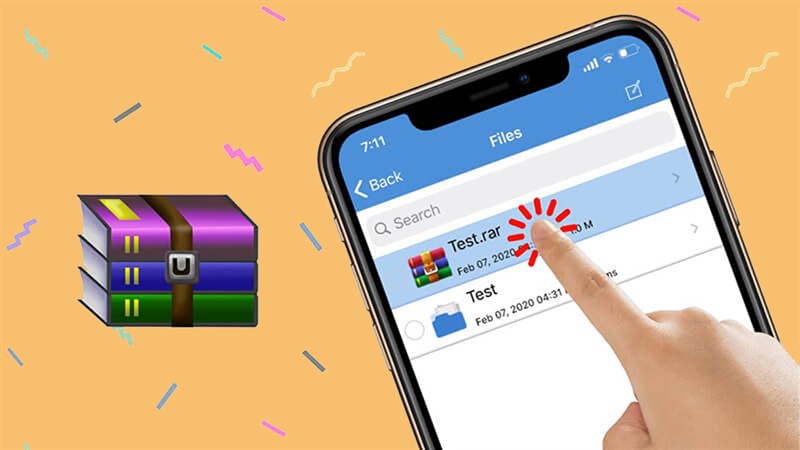 Hướng dẫn cách giải nén file trên iphone ios 15 dễ dàng và nhanh chóng