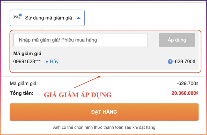 Săn ngay mã giảm điện thoại, máy tính bảng siêu khủng, cao nhất đến 1 triệu đồng