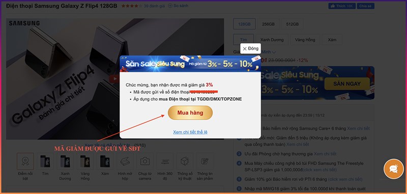 Săn ngay mã giảm điện thoại, máy tính bảng siêu khủng, cao nhất đến 1 triệu đồng