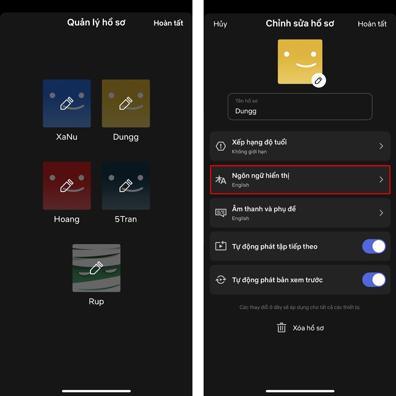 Cách chỉnh ngôn ngữ hiển thị trong Netflix Cách chỉnh ngôn ngữ hiển thị trong Netflix