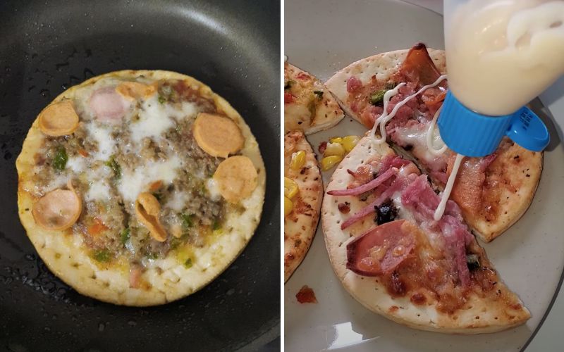 Hướng dẫn sử dụng pizza đông lạnh Mama Food