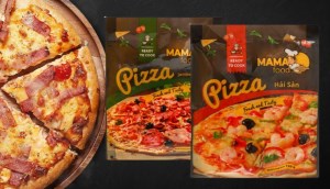 Thưởng thức pizza tại nhà với pizza đông lạnh Mama Food