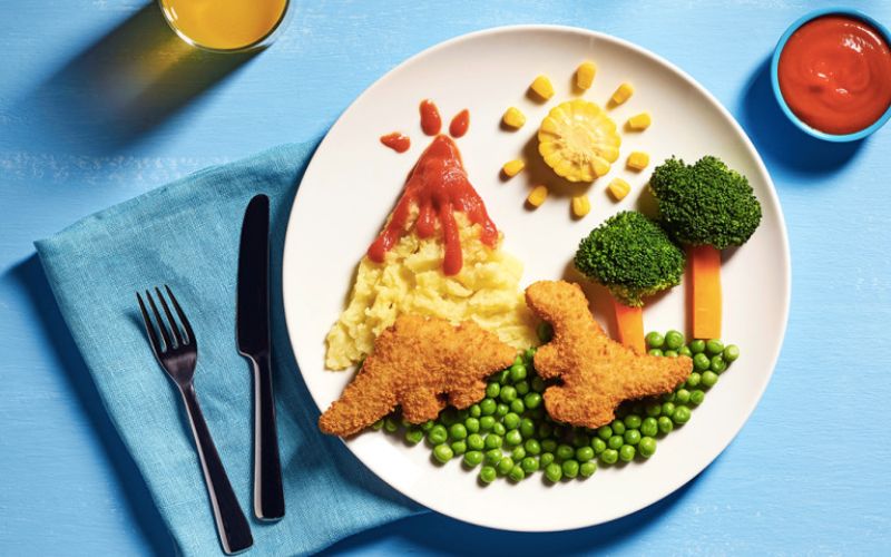 Để trẻ trải nghiệm hương vị mới