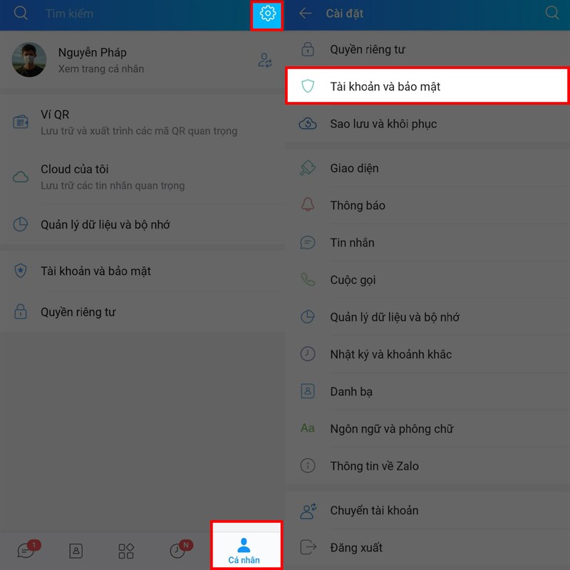 Hướng dẫn cách kiểm tra bảo mật Zalo
