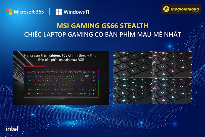 Ngày làm hết sức, đêm chơi hết mình cùng MSI Gaming GS66 Stealth