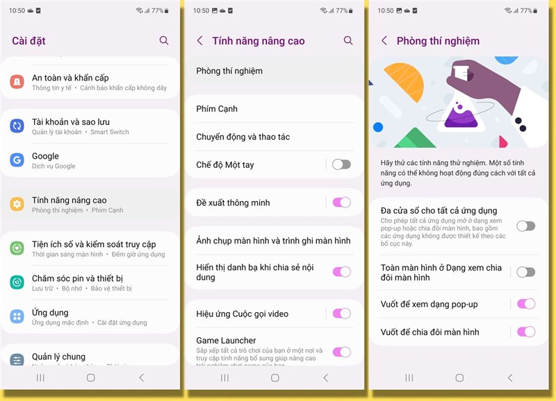 One UI 5.0 được bổ sung thêm cử chỉ mới và đây là cách để bạn sử dụng.