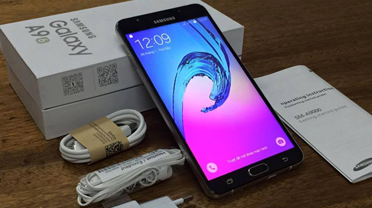 Samsung Galaxy A9 Đài Loan full box và phụ kiện