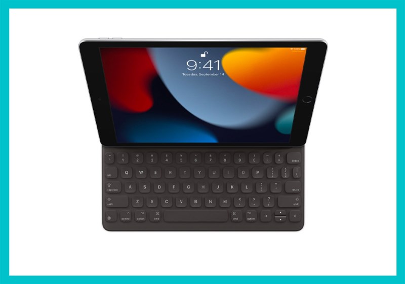 Bao da bàn phím Smart Keyboard iPad 9 Apple MX3L2 giảm 10%
