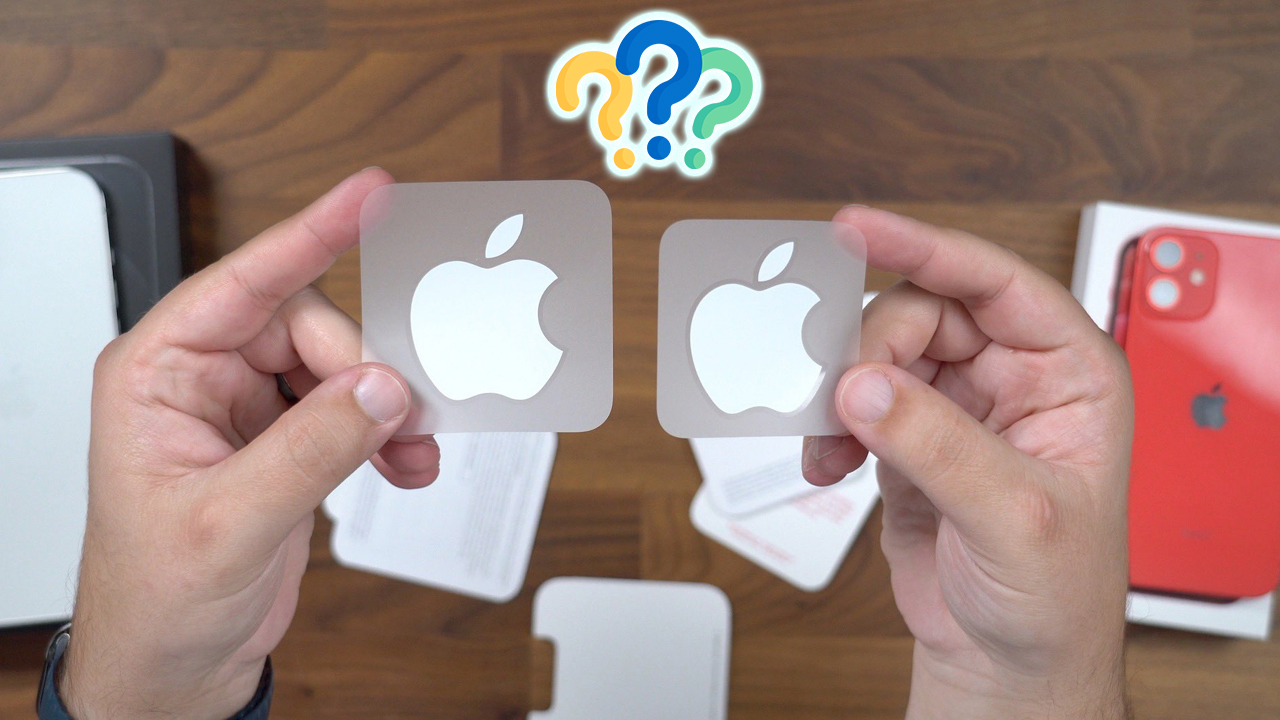 Miếng dán trái táo trong hộp iPhone để làm gì? Bạn xem để biết lý do