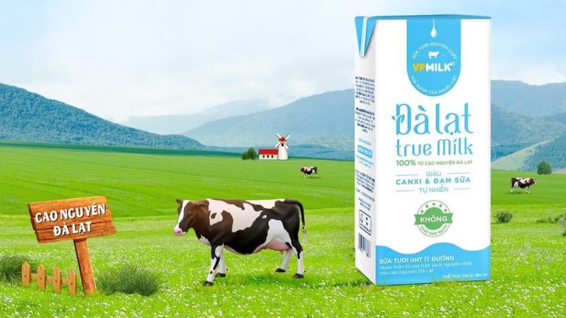 Sữa tươi Đà Lạt True Milk của công ty nào? Các sản phẩm của Đà Lạt True Milk