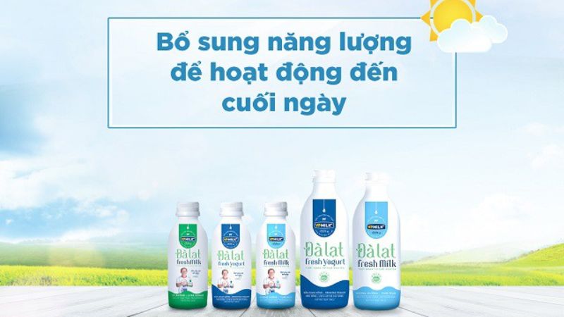 Sữa chua uống VPMilk Đà Lạt yogurt