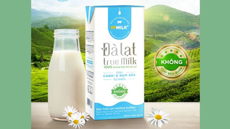 Cách sử dụng sữa tươi Đà Lạt True Milk