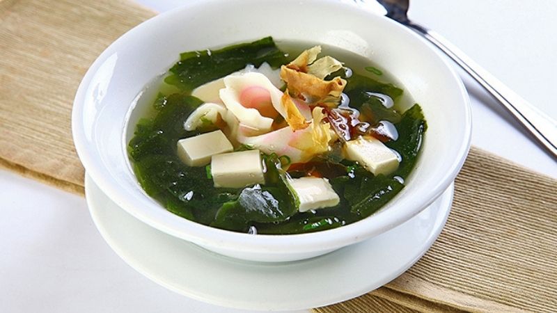 Súp miso có hương vị đậm đà, thơm ngon