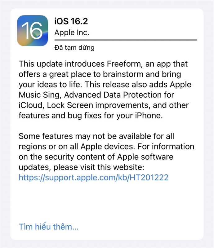 iOS 16.2 bổ sung loạt tính năng đáng chú ý