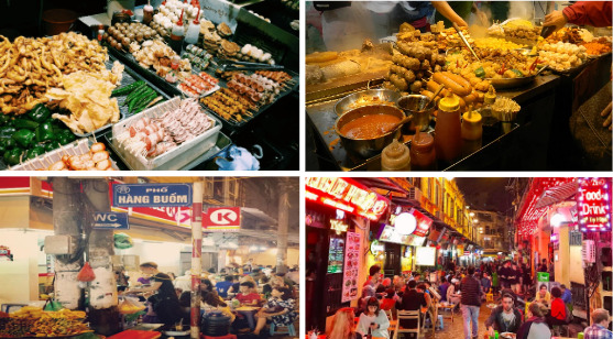 Top 8 khu phố ẩm thực Hà Nội ngon, nổi tiếng, bán cả buổi tối