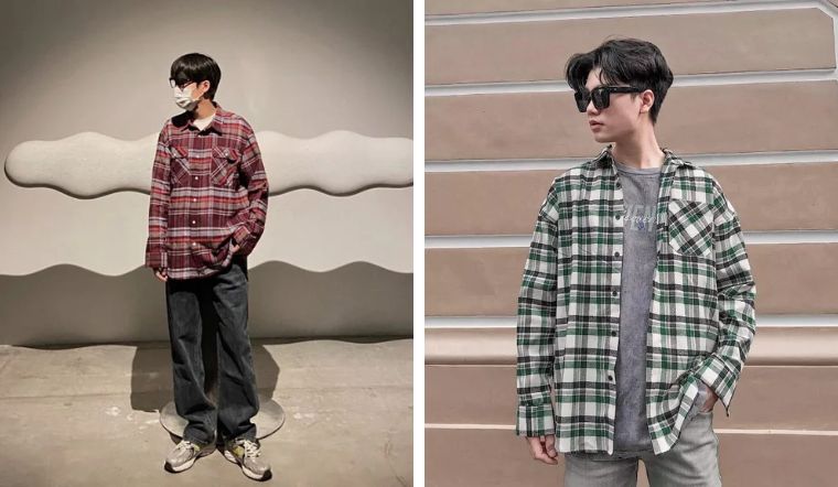 Flannel là gì? Hướng dẫn 5 cách phối đồ với Flannel shirt