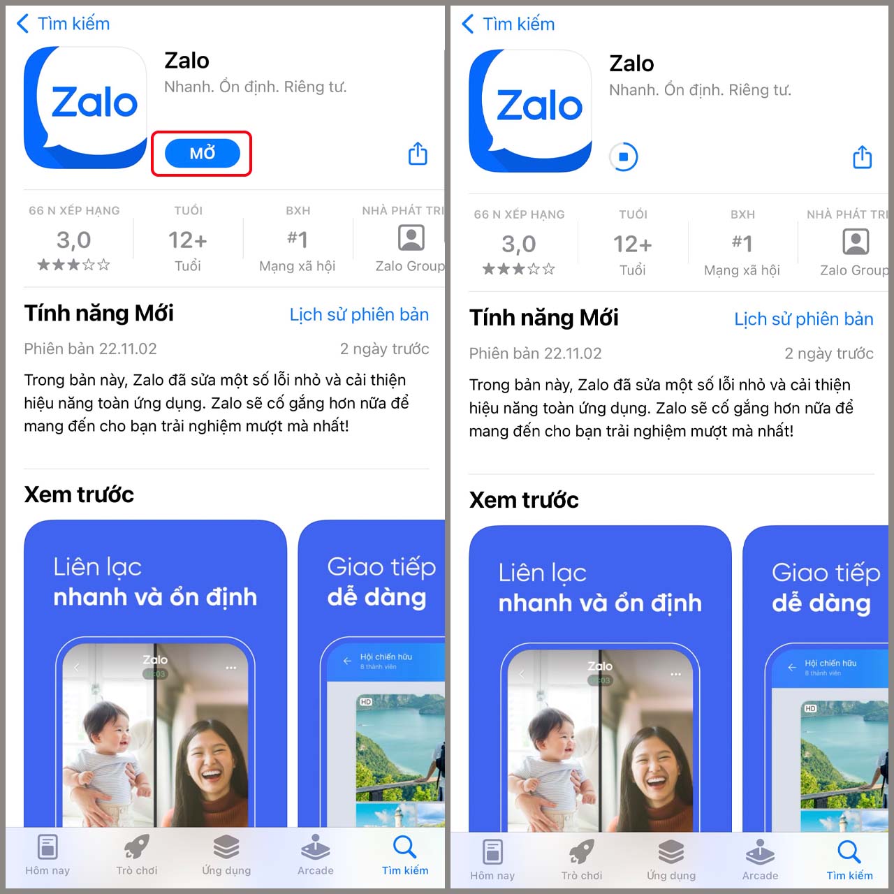 Hướng dẫn cài đặt ứng dụng Zalo trên iPhone 5s - Fptshop.com.vn