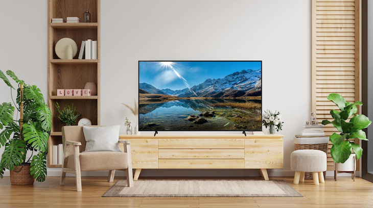 Tivi Samsung 60 inch là sự lựa chọn hoàn hảo cho không gian phòng khách