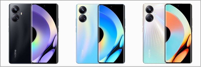 3 màu sắc của realme 10 Pro Plus - Ảnh realme