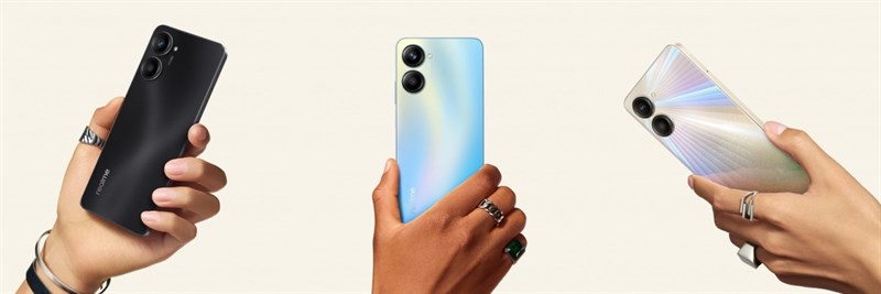 Ngoại hình sang trọng của realme 10