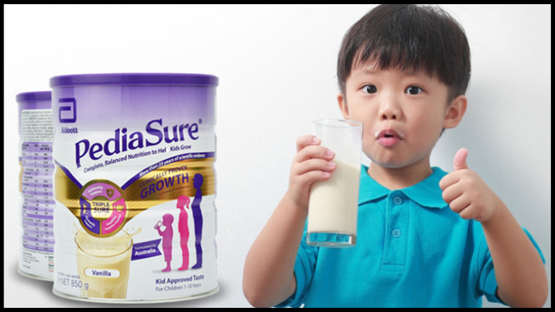 PediaSure PA cung cấp dinh dưỡng cho trẻ