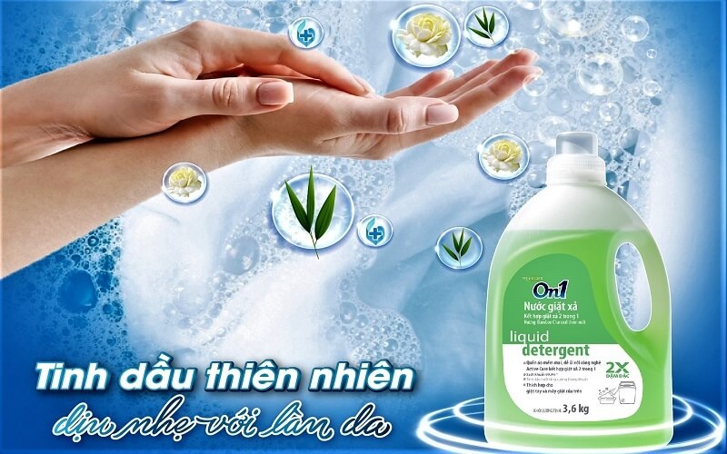 Sản phẩm giúp sạch 99,9% vi khuẩn trên vải vóc và trong lồng giặt