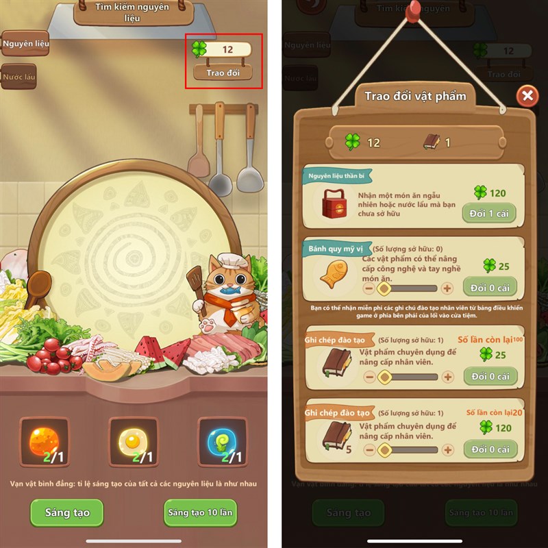 Cách tìm sách, bánh quy mỹ vị trong Tiệm Lẩu Đường Hạnh Phúc