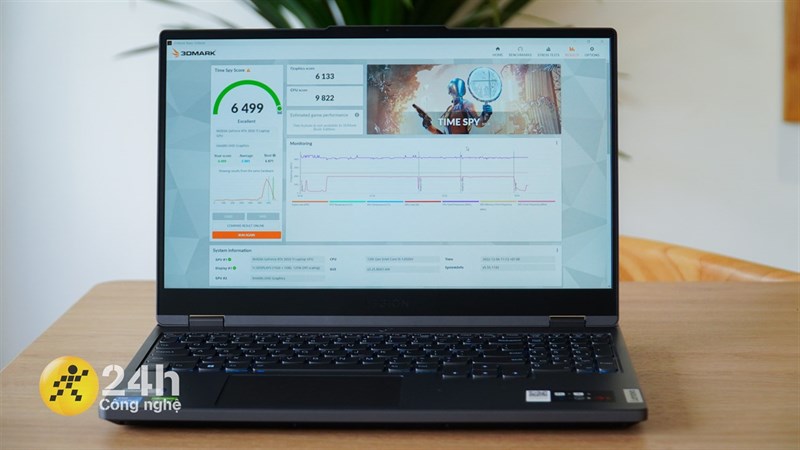 Điểm số mà Lenovo Legion 5 15IAH7 nhận được là rất tốt, đặc biệt ở các điểm đa nhân và 3D. Điểm số mà Lenovo Legion 5 15IAH7 nhận được là rất tốt, đặc biệt ở các điểm đa nhân và 3D.