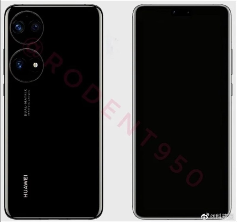 Bức ảnh leak được cho là của Huawei P60 bị rò rỉ trên Weibo