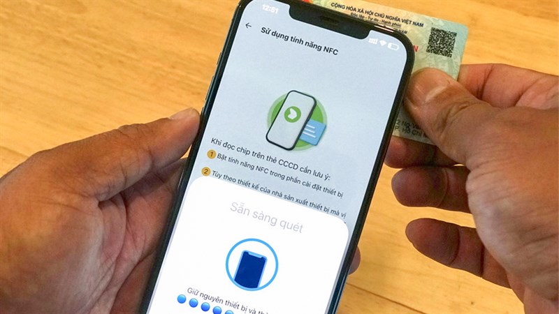 Cách đọc thông tin thẻ CCCD bằng NFC