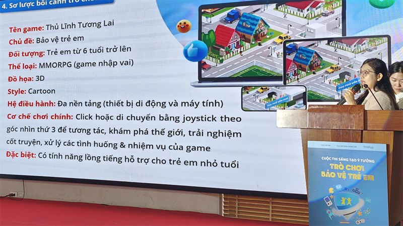 game Make in Vietnam về bảo vệ trẻ em game Make in Vietnam về bảo vệ trẻ em