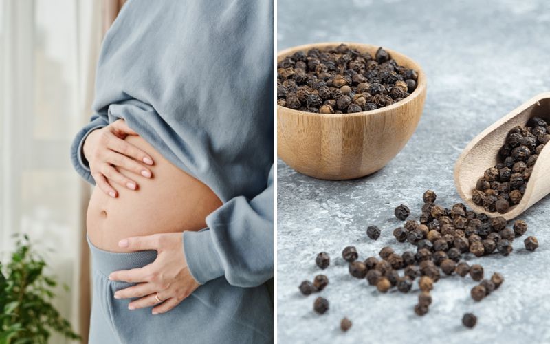 Lưu ý khi uống nước hạt tiêu