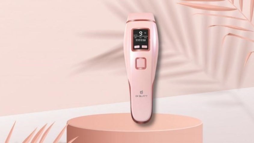 Máy triệt lông cá nhân Dr.Glatt IPL PRO (Màu hồng) thích hợp cho các bạn nữ