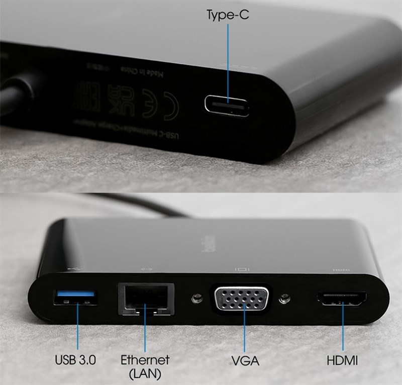 Cùng tìm hiểu Adapter chuyển đổi Type C 5 in 1 Belkin AVC004