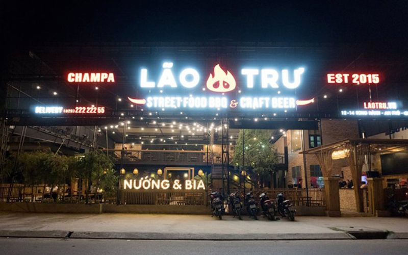 Quán Lão Trư - Sườn nướng BBQ & Bia ở Quận 2