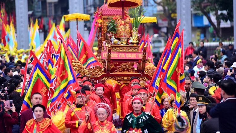 Lễ hội được tổ chức trên địa bàn huyện Tiên Du tỉnh Bắc Ninh