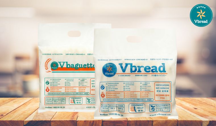 Thưởng thức bánh mì sạch Vbread tiêu chuẩn '5 sao' ở Sài Gòn 