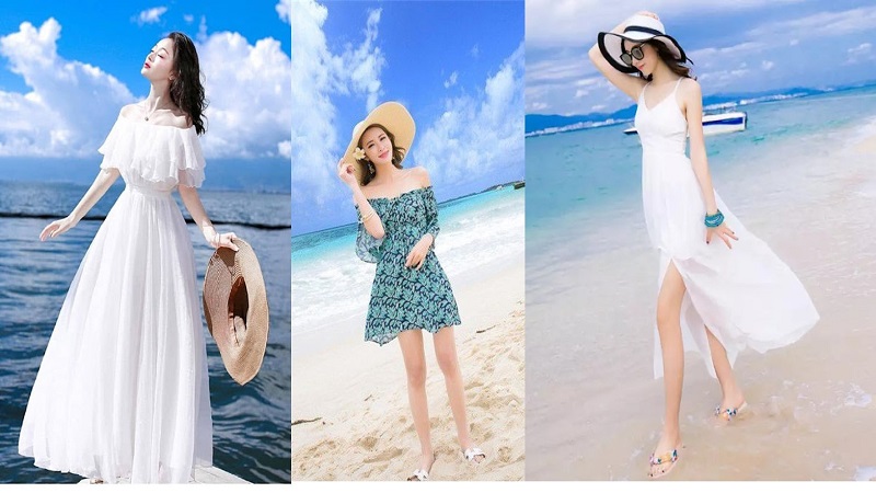 UPDATE 25 mẫu đầm maxi đi biển cứ diện là đẹp