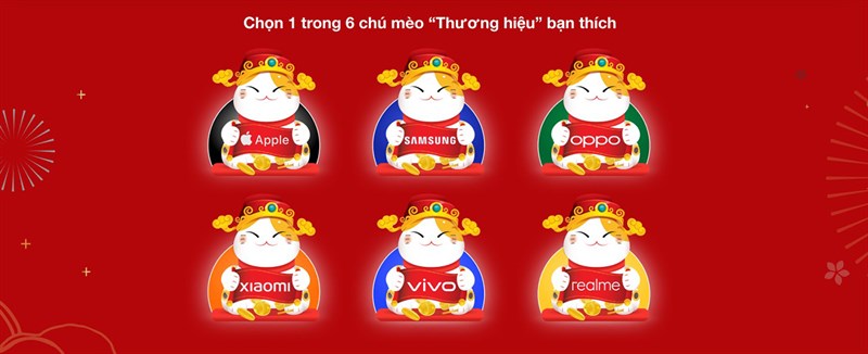 Bước 1: Người chơi bấm chọn 1 chú mèo ngẫu nhiên mà mình thích Bước 1: Người chơi bấm chọn 1 chú mèo ngẫu nhiên mà mình thích