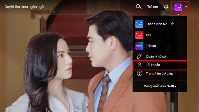 Cách thay đổi mật khẩu tài khoản Netflix Cách thay đổi mật khẩu tài khoản Netflix