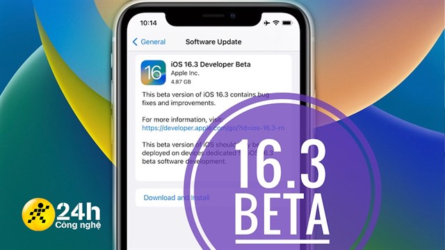 16.3 beta ios