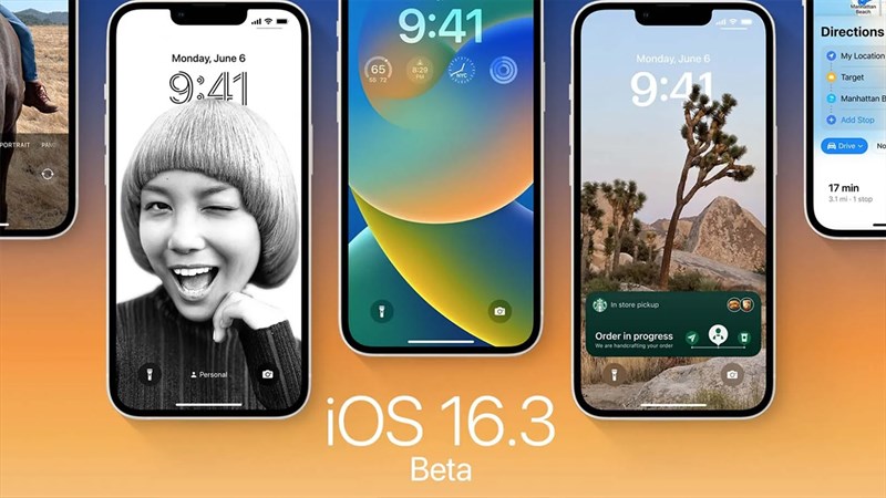 Apple bất ngờ tung ra iOS 16.3 beta 1 dành cho các nhà phát triển