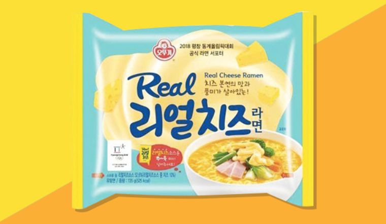 Thử ngay mì Real Ottogi phô mai Hàn Quốc sự kết hợp độc đáo từ phô mai và ramen