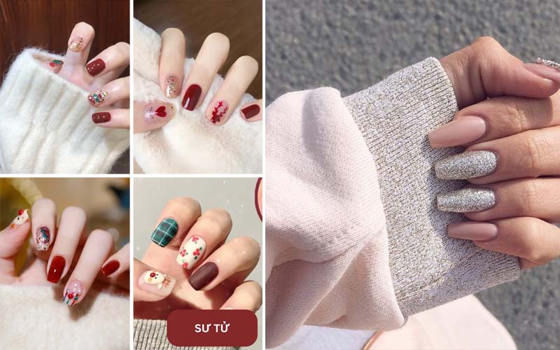 Mẫu nail đẹp cho cung Sư Tử