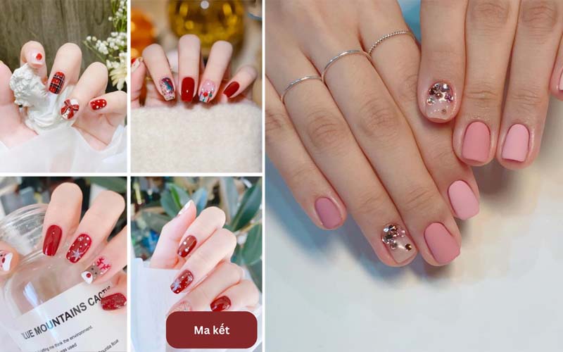 Mẫu nail đẹp cho cung Ma Kết